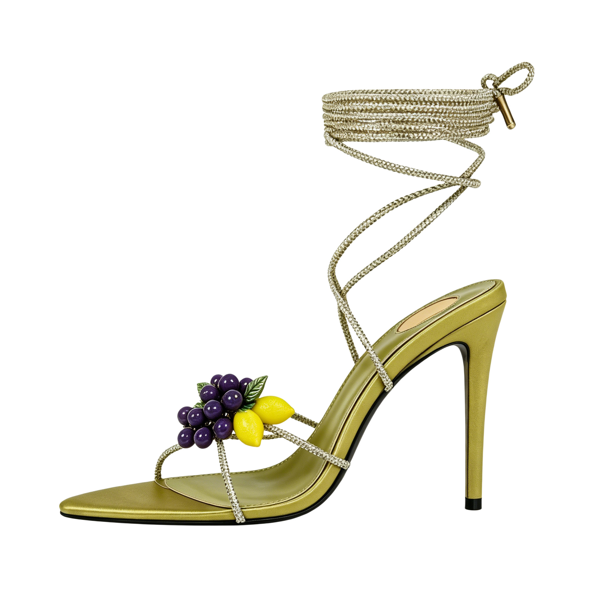 Sandal Stiletto Wanita 3D Hias - Sew On Rhinestone ulasan dan harga
