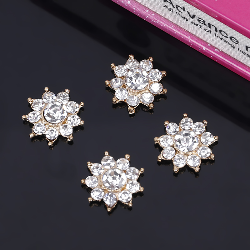 Engood 100 Buah 17Mm Kancing B - Sew On Rhinestone ulasan dan harga