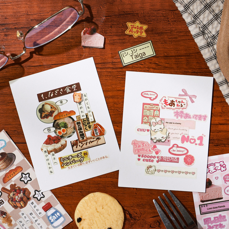Buku Stiker Bertema Toko Kelon - Embellishments For Scrapbooking ulasan dan harga