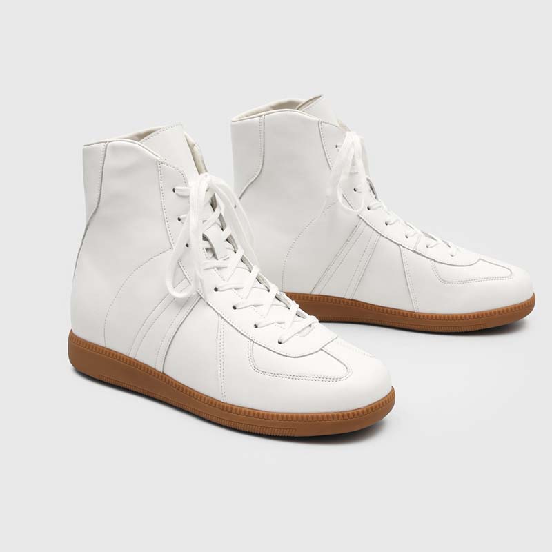 Sepatu Bot Kasual Pria Model K - Guipure Lace Panel ulasan dan harga