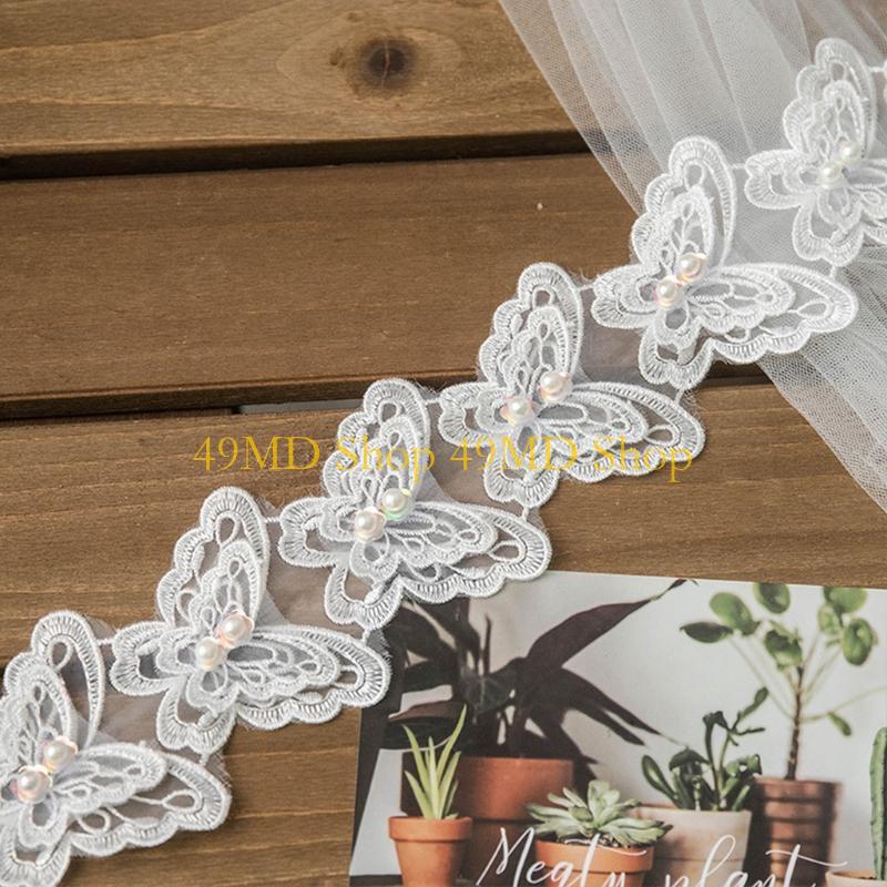 49MD 1 Yard Ikatan Simpul untu - Lace Ribbon Trim ulasan dan harga