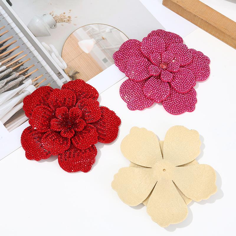1 buah Patch Bunga Kamelia Tig - Sew On Rhinestone ulasan dan harga