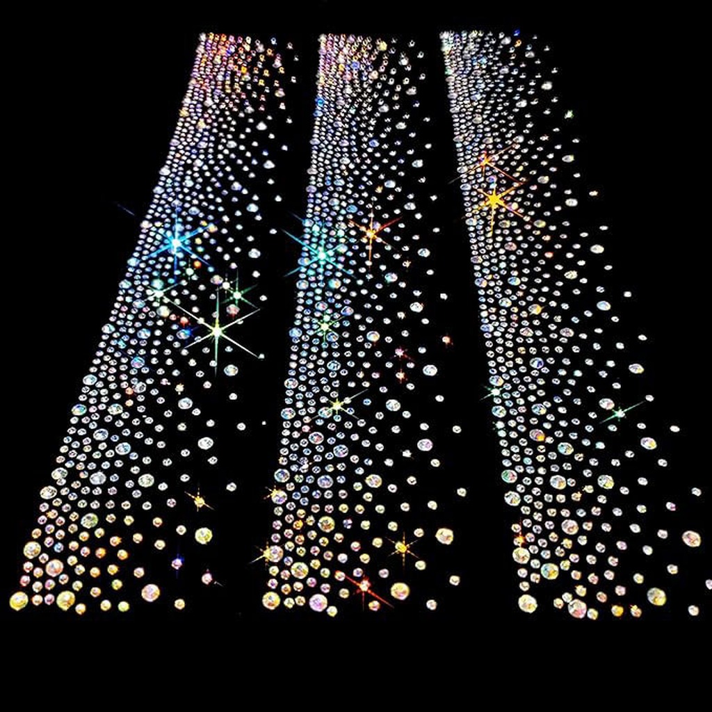 Dekorasi Kain Tempel Setrika B - Hotfix Rhinestone Sheet ulasan dan harga