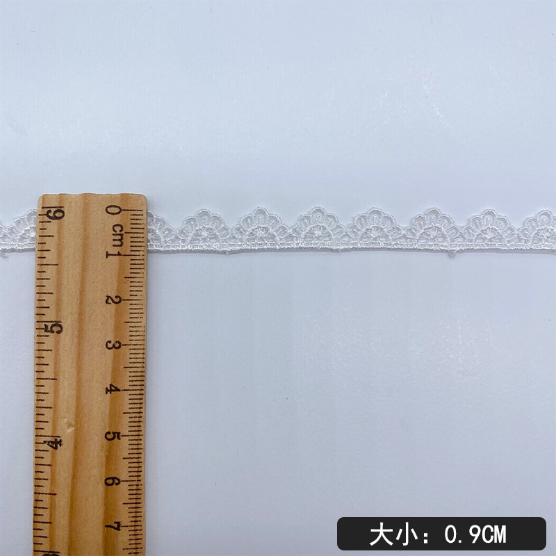 Pita Poliester Multiwarna Rend - Lace Ribbon Trim ulasan dan harga