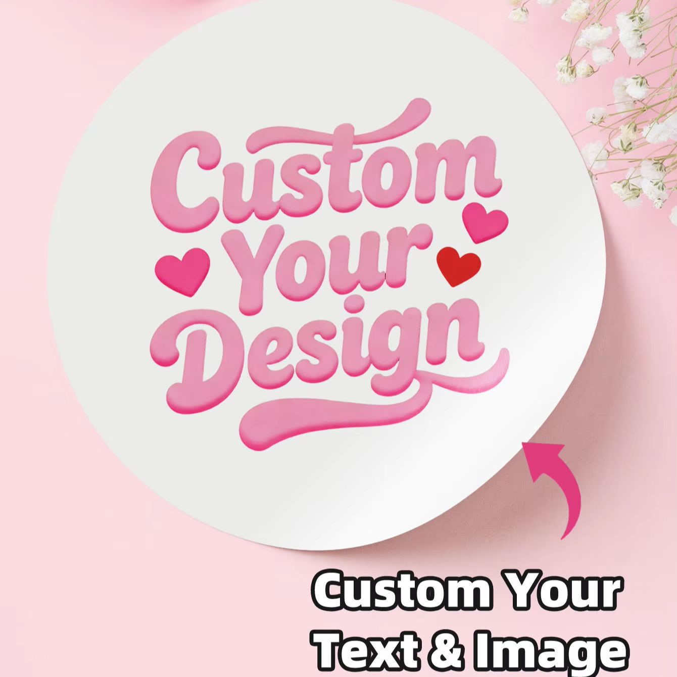 1-120Pcs Stiker Bulat Kustom,  - Embellishments For Scrapbooking ulasan dan harga
