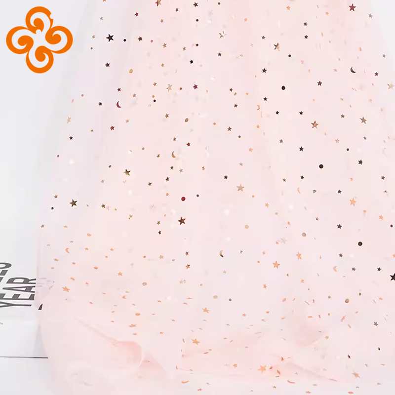 Kain Tulle Putri 100X150Cm unt - Crystal Mesh Fabric ulasan dan harga