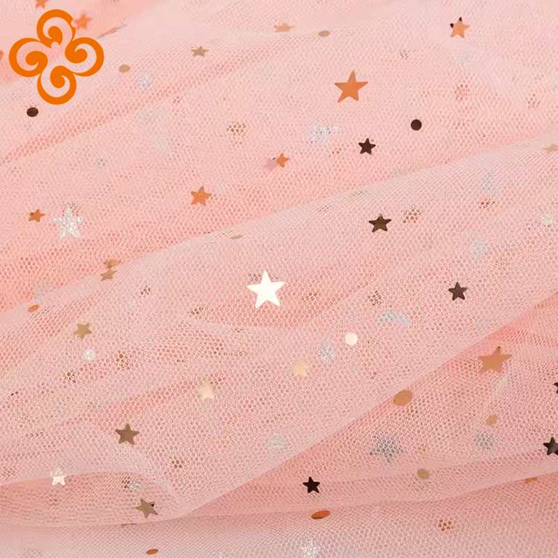 Kain Tulle Putri 100X150Cm unt - Crystal Mesh Fabric ulasan dan harga