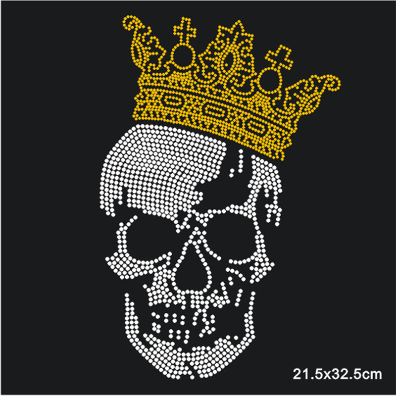 Patch tengkorak, Transfer dise - Hotfix Rhinestone Sheet ulasan dan harga