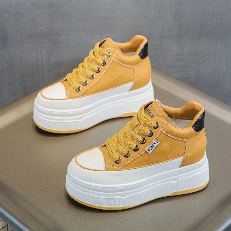 Sepatu Vulkanis Wanita Kulit A - Guipure Lace Panel ulasan dan harga
