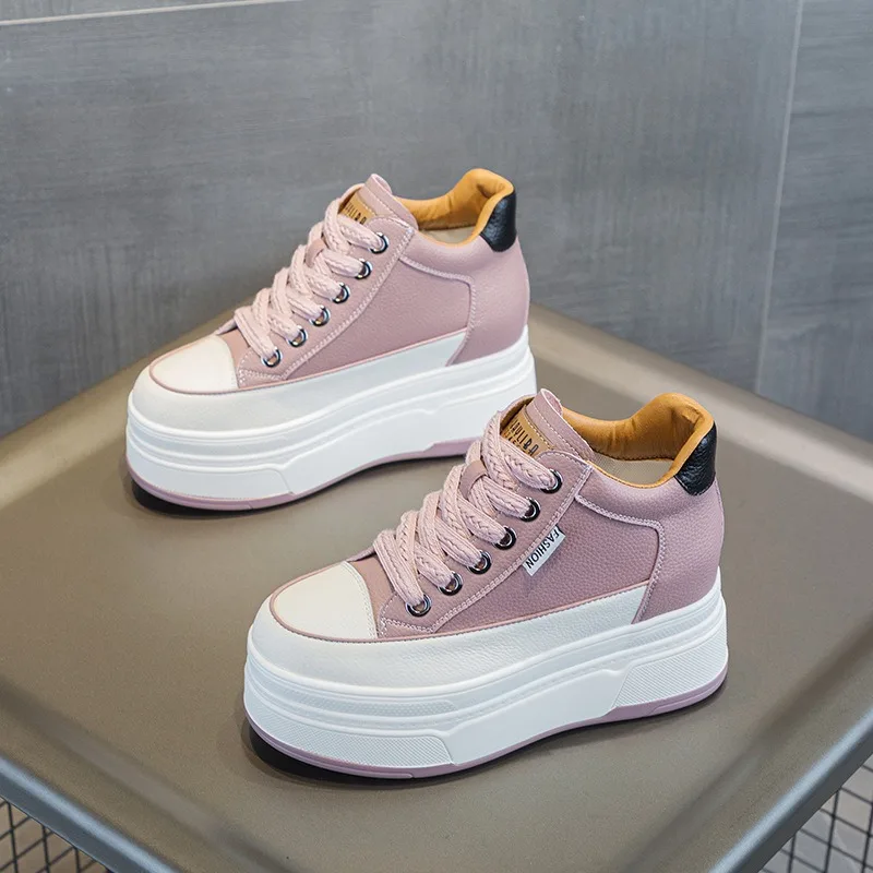 Sepatu Vulkanis Wanita Kulit A - Guipure Lace Panel ulasan dan harga