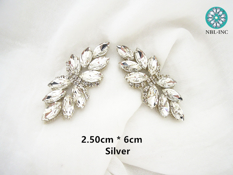 (1 buah) emas perak berlian im - Sew On Rhinestone ulasan dan harga